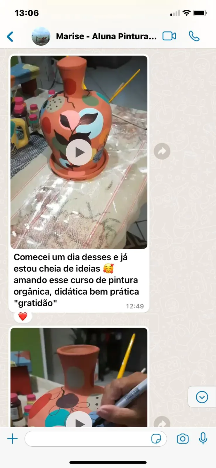 Depoimento de aluna 7